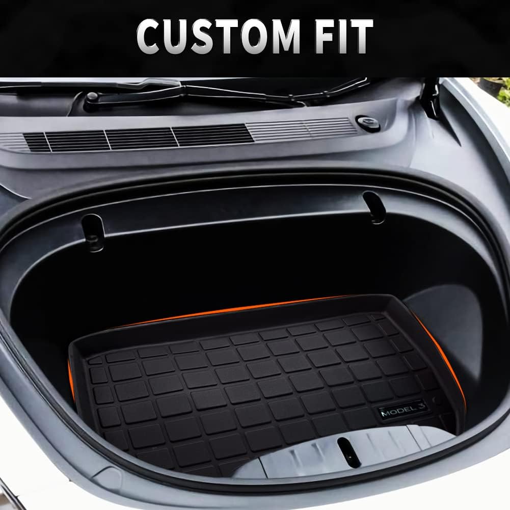 Front Trunk Liner All Weather Frunk Cargo Mat Z7516
