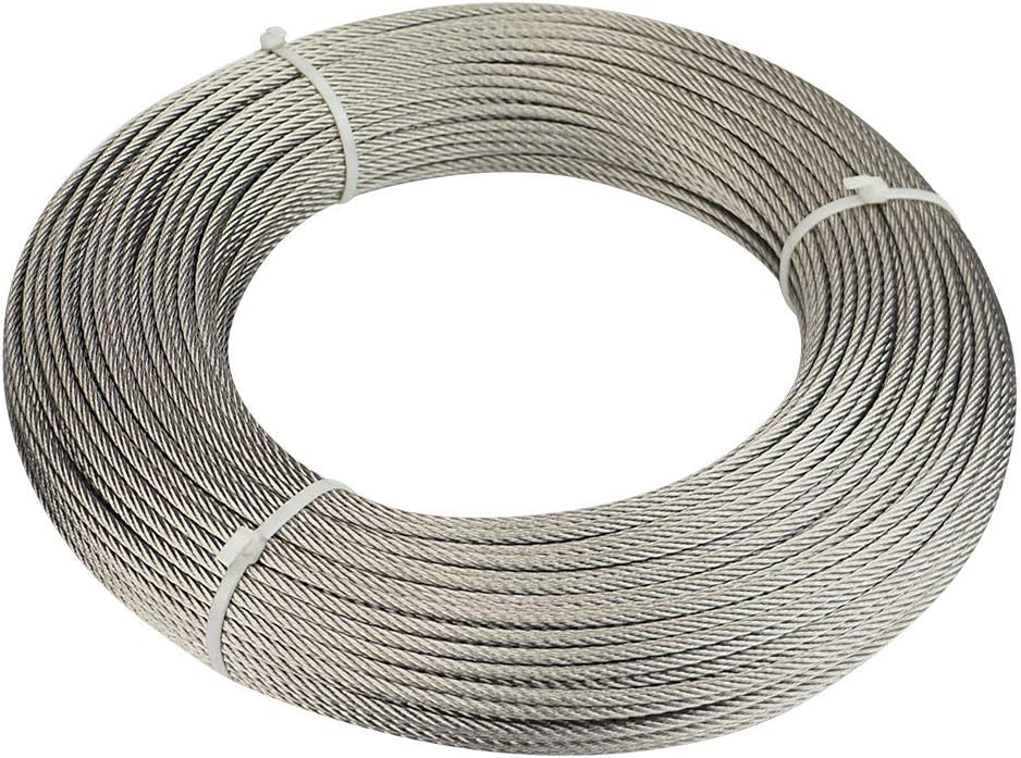 165Feet 5/32 Stainless Steel Wire Rope Cable Railing P584
