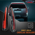Black Red Housing LED Tail Lights for Cadillac Escalade S18750
