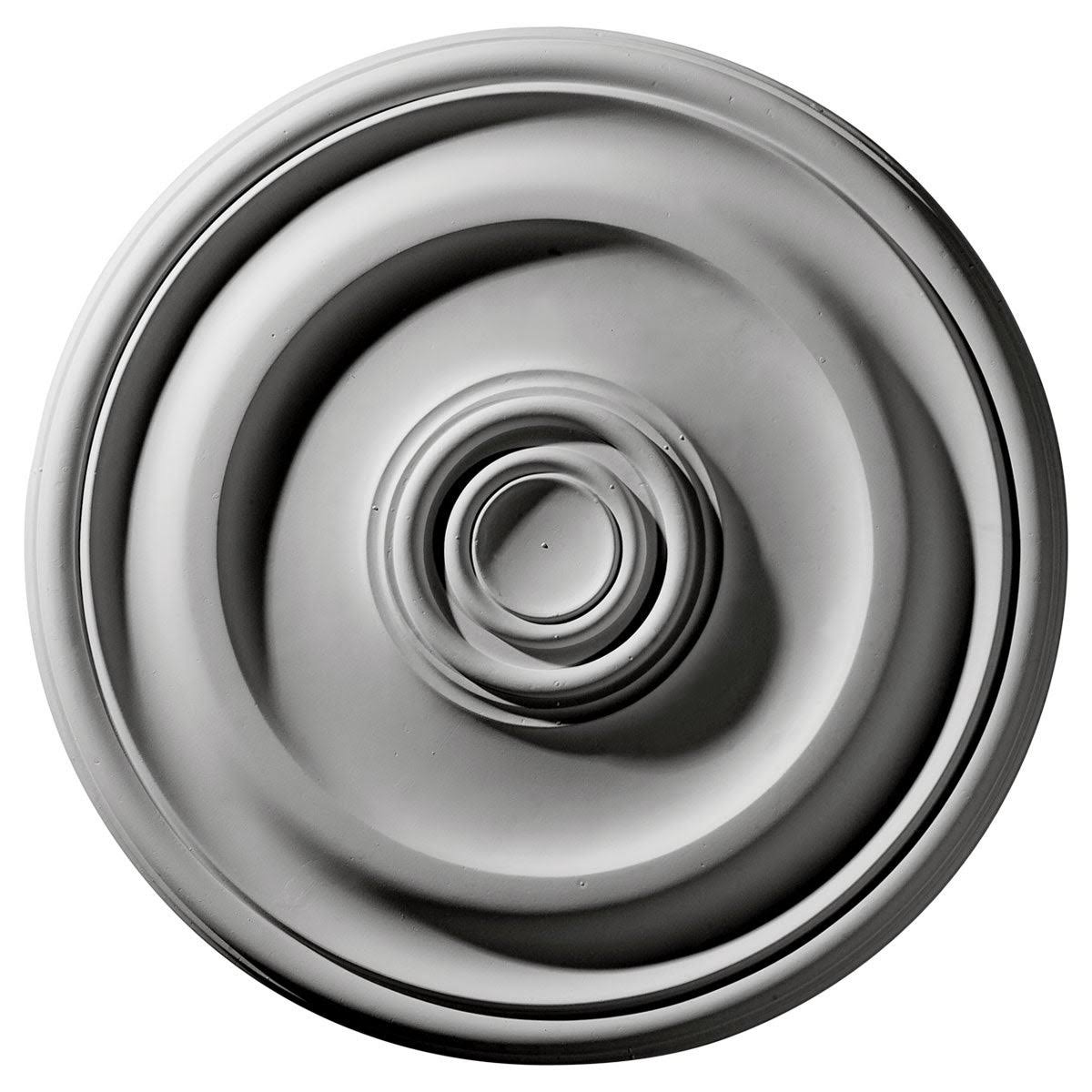 15 3/4x22OD x 1 1/2x22P Hand-Painted Ceiling Medallion R80986