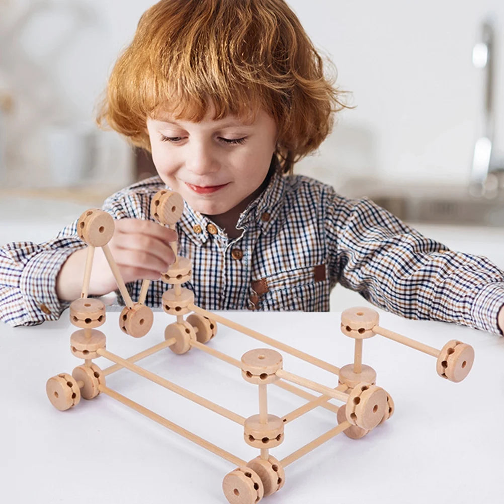 Wooden Building Blocks Stacking Toys F851975