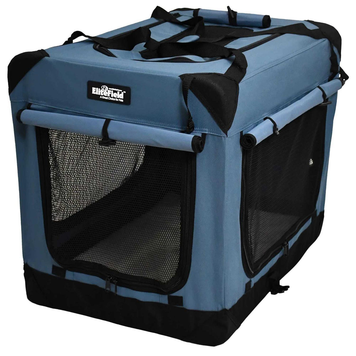 3-Door Folding Soft Dog Crate P632106