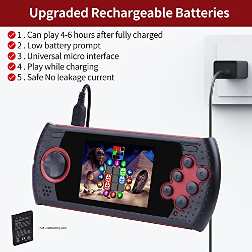 Handheld Game Console with 230 Classic Retro Video Games P3891