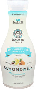 Unsweetened Vanilla Almond Milk, 48 Fluid Ounce -- 6 per case F2540