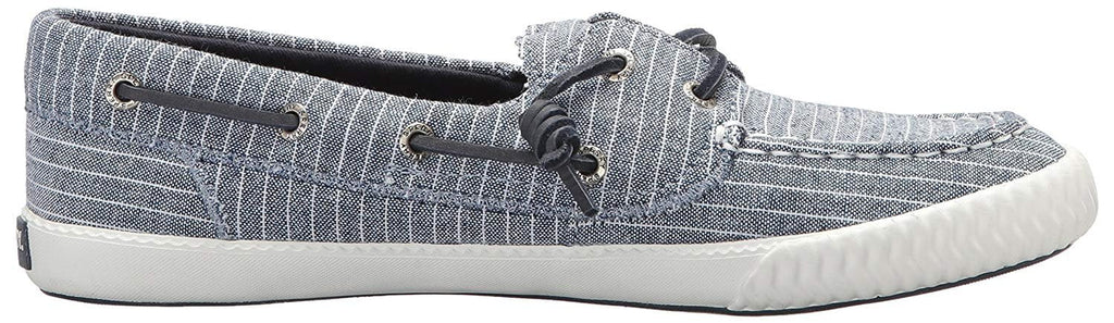 Blue/White Pinstripe Sneaker O102