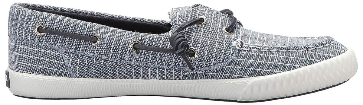 Blue/White Pinstripe Sneaker O102