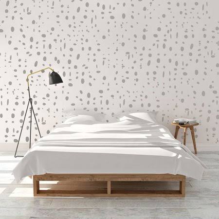 170 Piece Gray Wall Decal Set V842