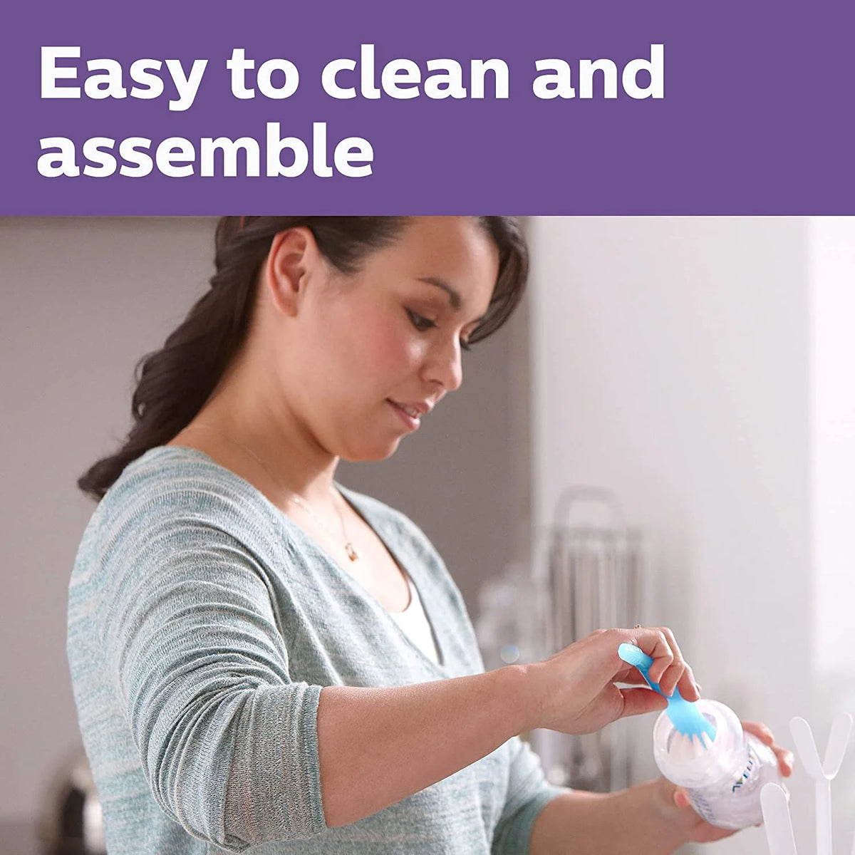 Clear 9oz Baby Bottle 4 Pack T59441