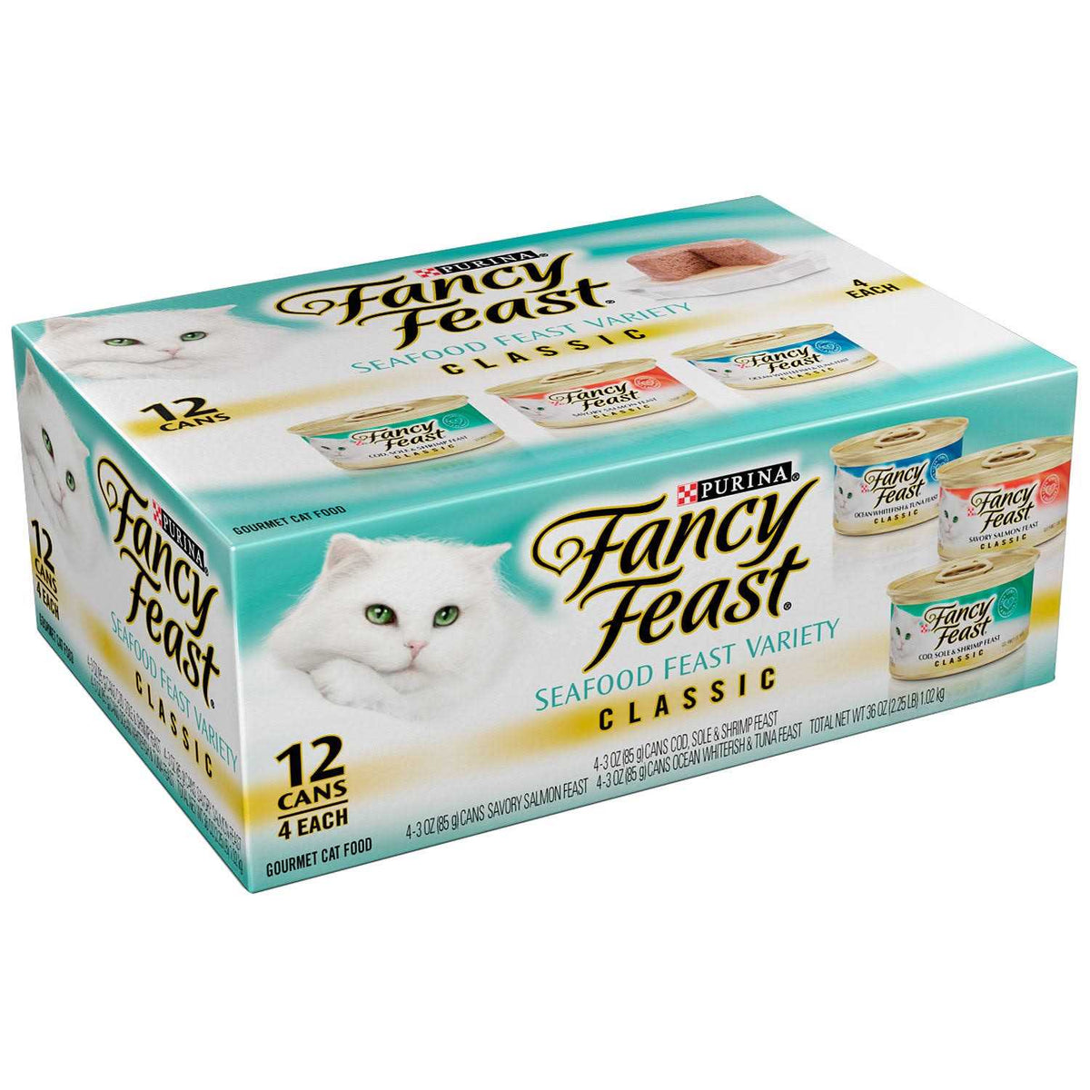 Seafood Classic Pate Wet Cat Food L653944
