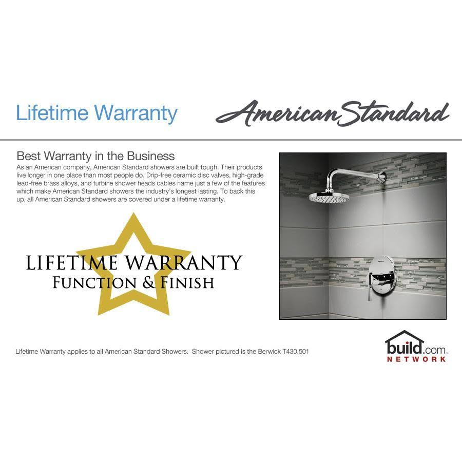 Polished Chrome Bath and Shower Trim Kit S9262
