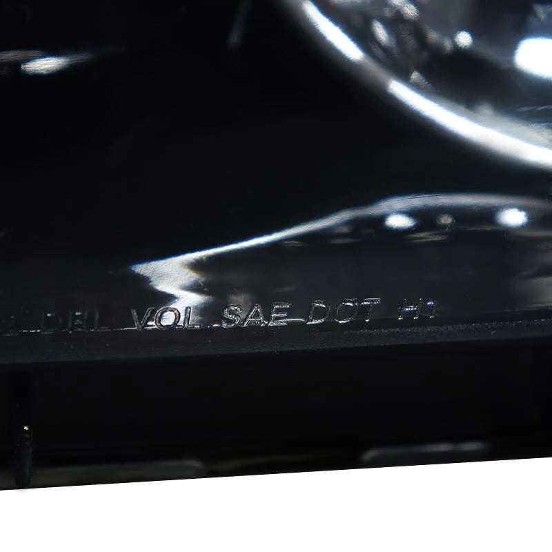 Gloss Black Halo Projector Headlights F1270