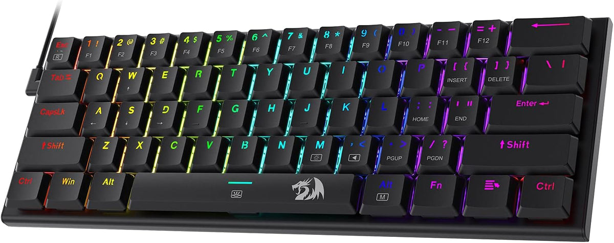 60% Ultra Thin Wired Mechanical Keyboard with RGB V76370