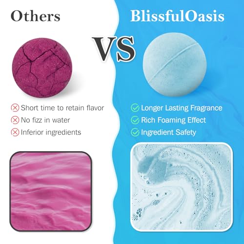 7 Packs Shea Butter Bath Bombs Set X291