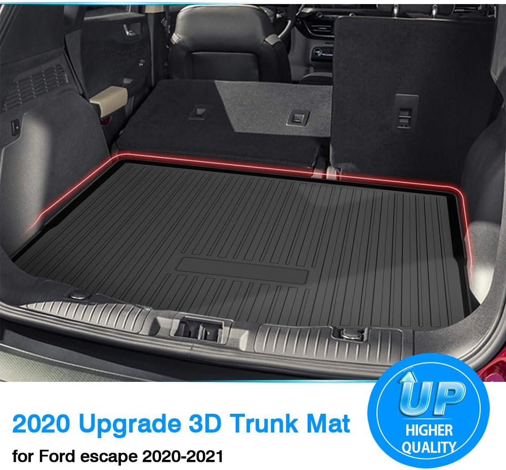 Black TPO Cargo Mat for Ford Escape Hybrid D983537