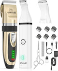 Dog Clippers and Paw Trimmer Kit 2 in 1 Low Noise Cordless J41867