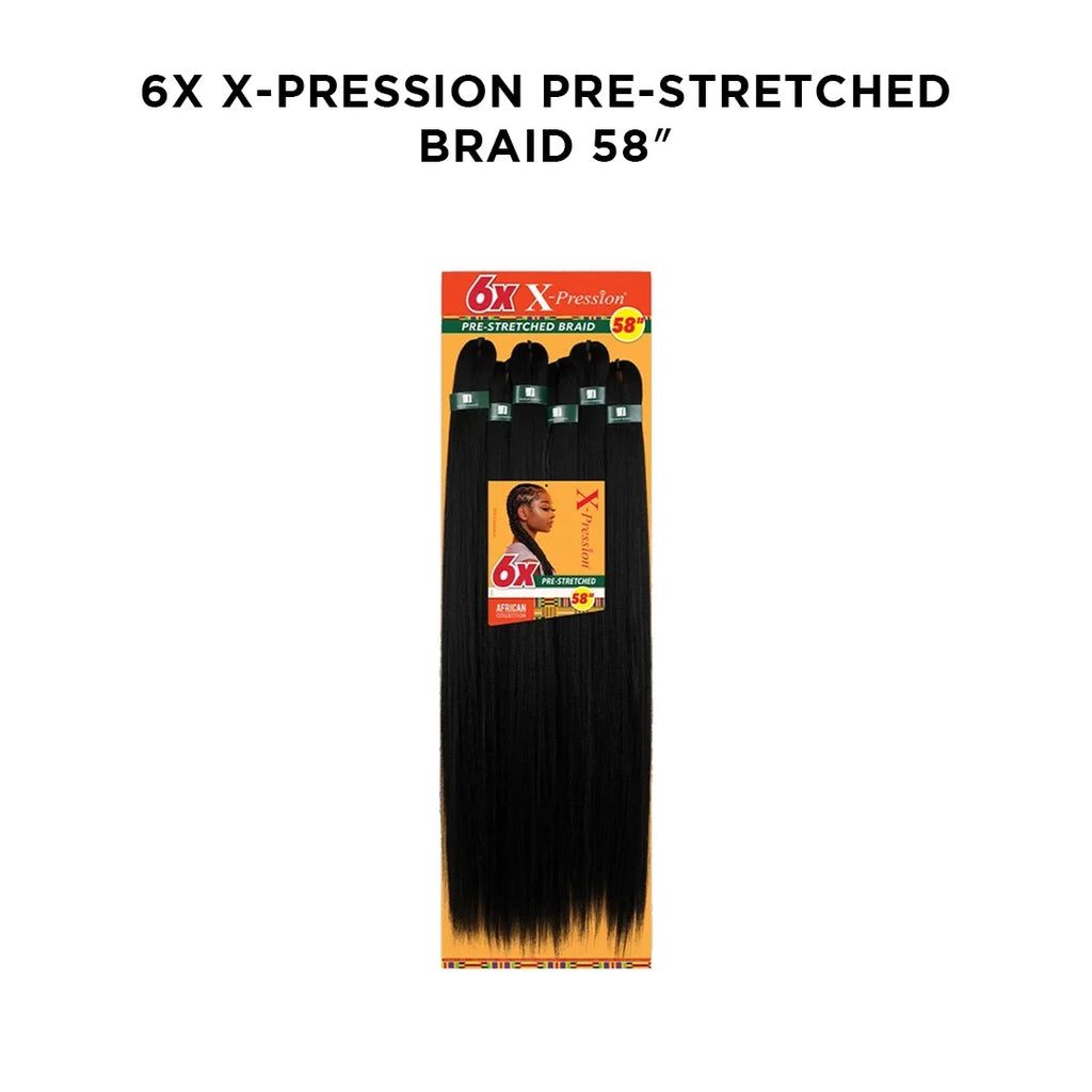 1B Off Black Jumbo Braid Hair 58” R27357