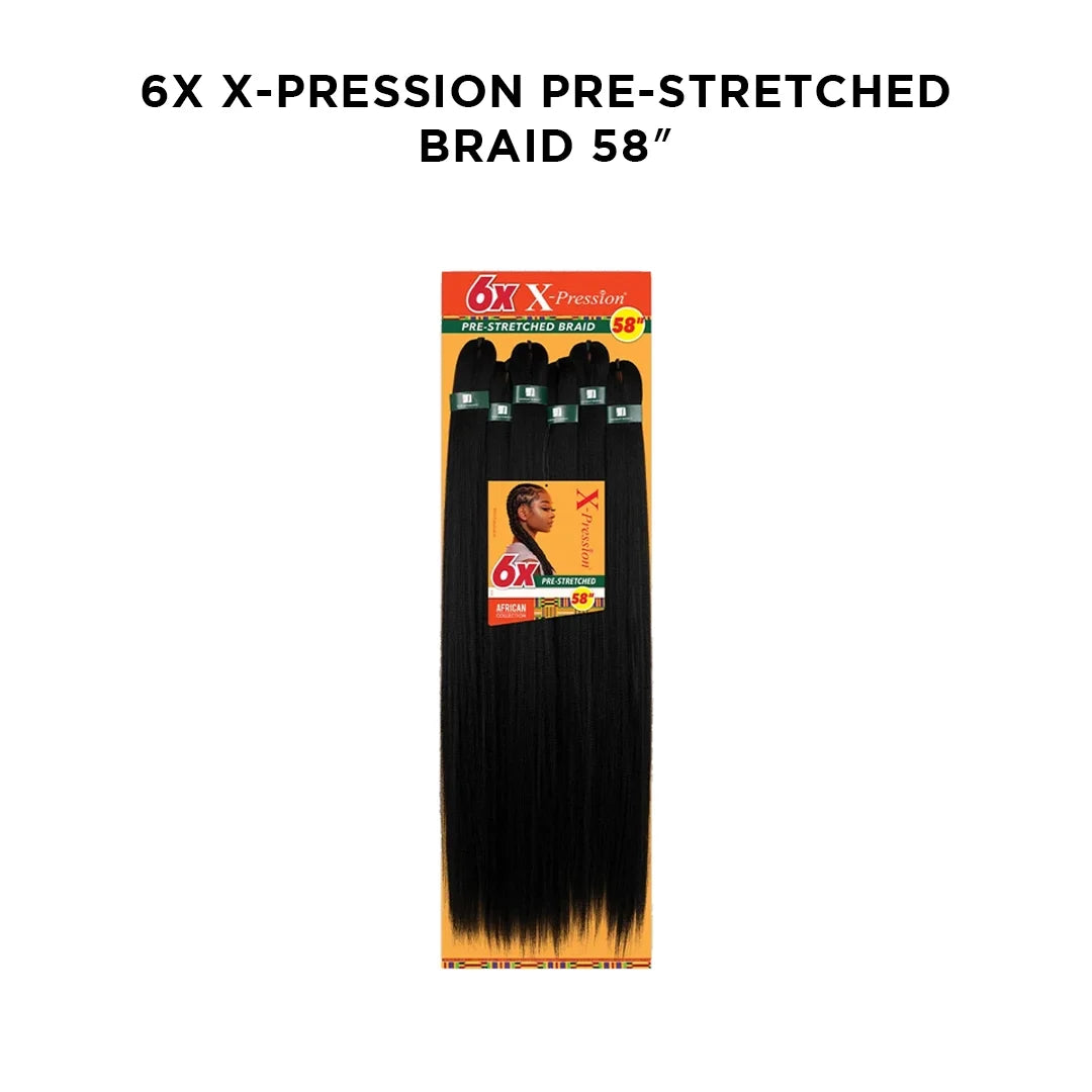 1B Off Black Jumbo Braid Hair 58” R27357
