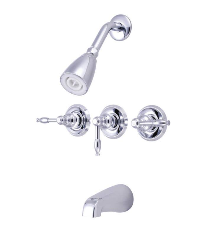 Oil Rubbed Bronze Tub & Shower Faucet U32949