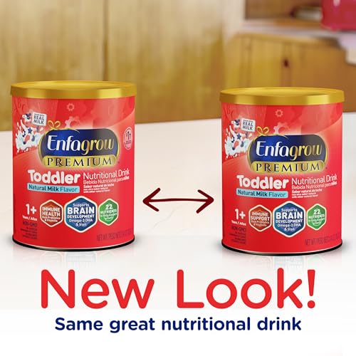 Toddler Nutritional Drink, Non-GMO Milk Powder, 24 Oz F878361