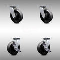 6” Glass Filled Nylon Caster with Top Lock Brakes G1457