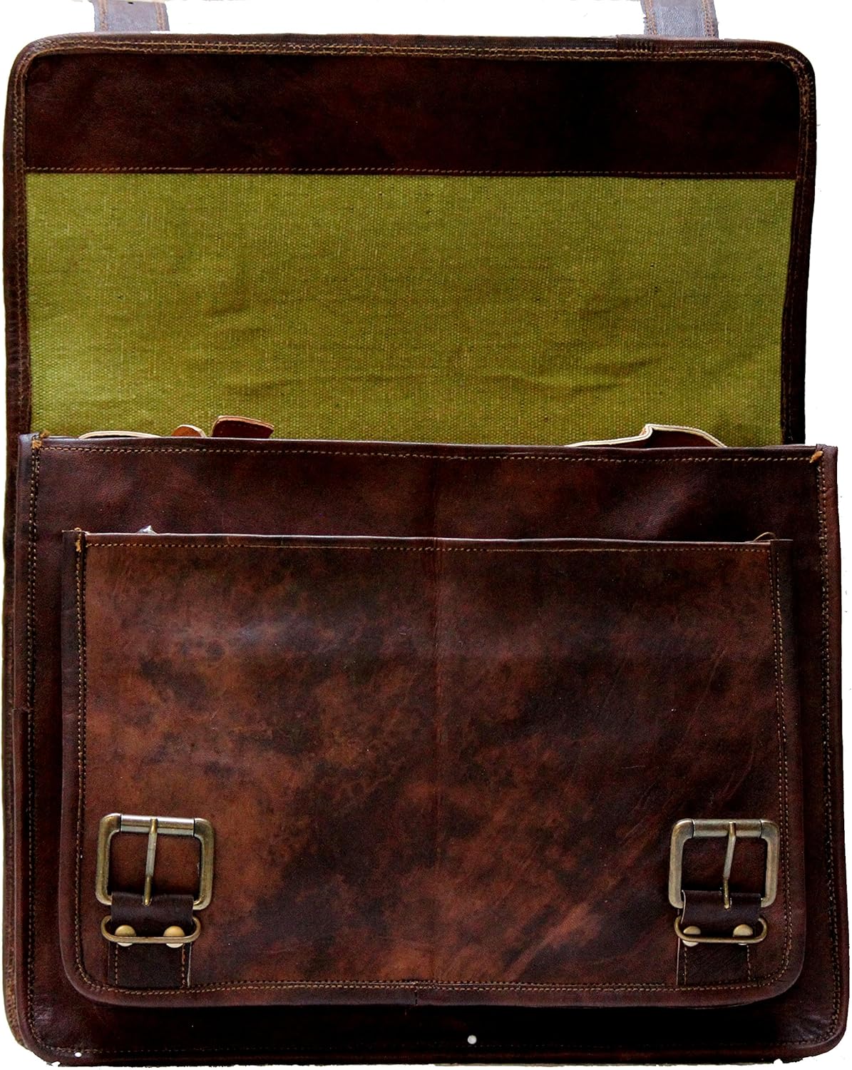 Brown Leather Laptop Bag M415661