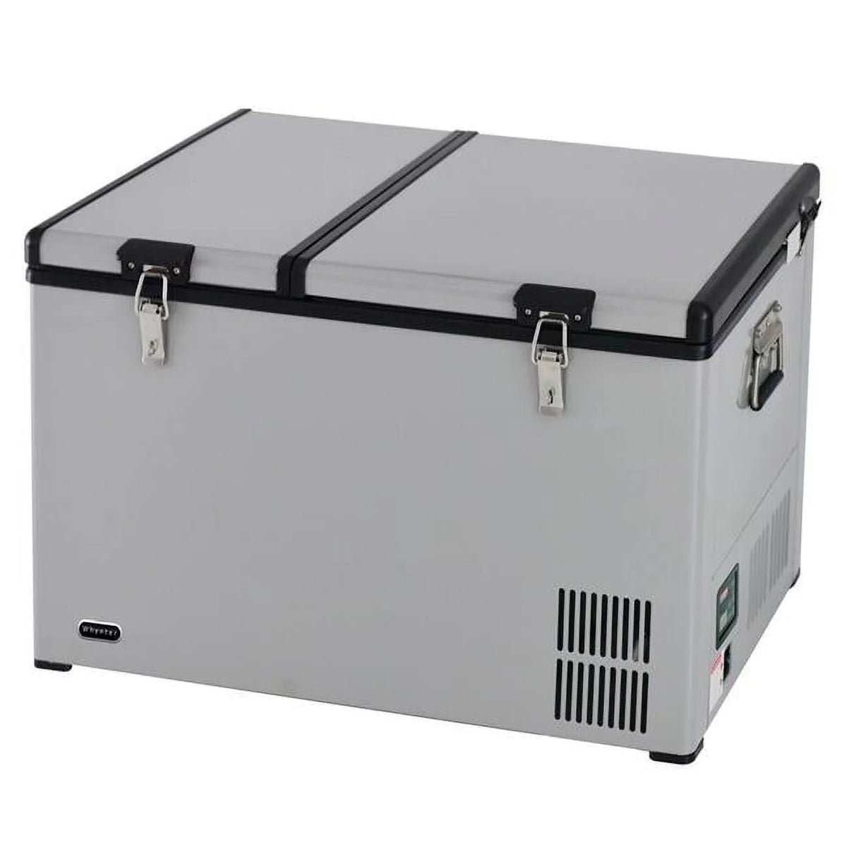 90 Quart Dual Zone Portable Fridge Freezer with Wheels C7295