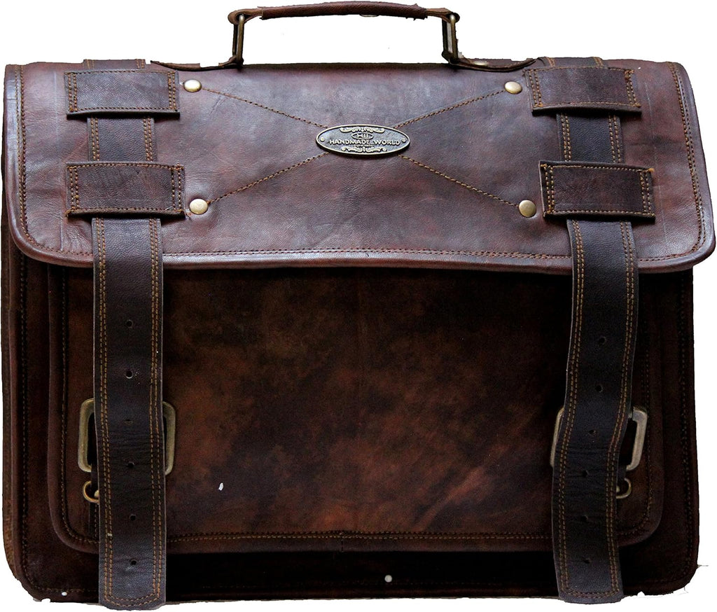 Brown Leather Laptop Bag M415661