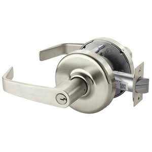 Cylindrical Lock Satin Nickel Plated Clear Coated B688984