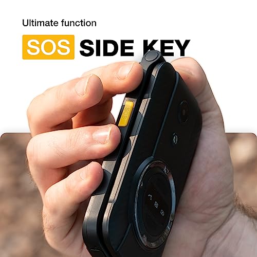 Rugged Basic Flip Phone, 4G Feature Cell Phone, Waterproof, Drop-Proof, Dual SIM D986