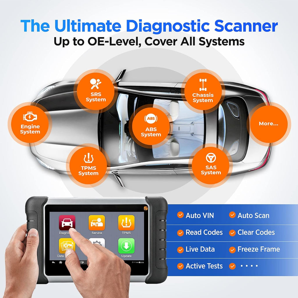 TPMS Scan Tool with 28+ Service Functions B23666