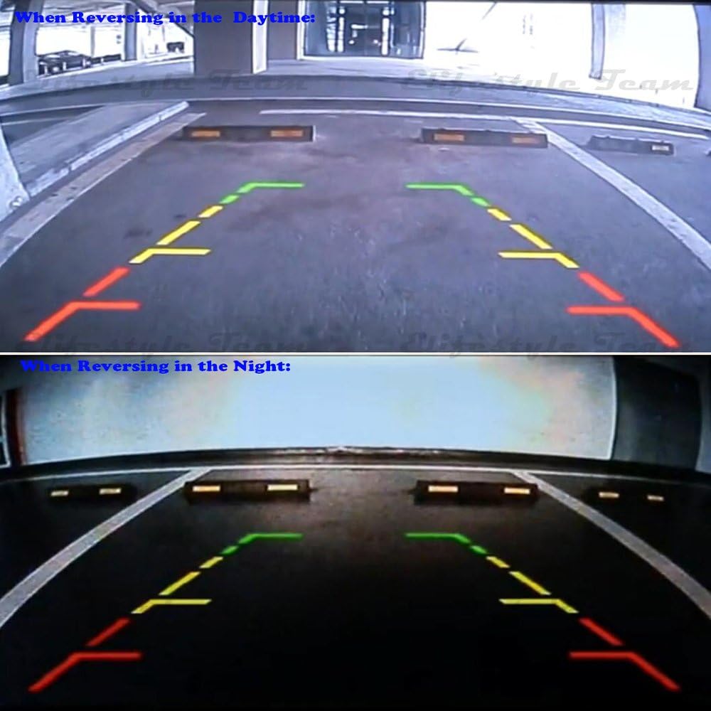 Car Third Roof Top Mount Brake Lamp Camera Rear View Backup Camera B8518
