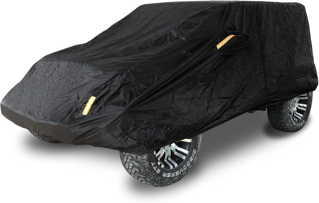 4 Door Full Car Cover with Driver Door Zipper Q46434