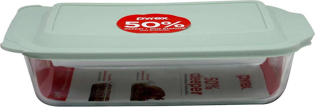 Pyrex DEEP 9"X13" Baking Dish with Lid X860109