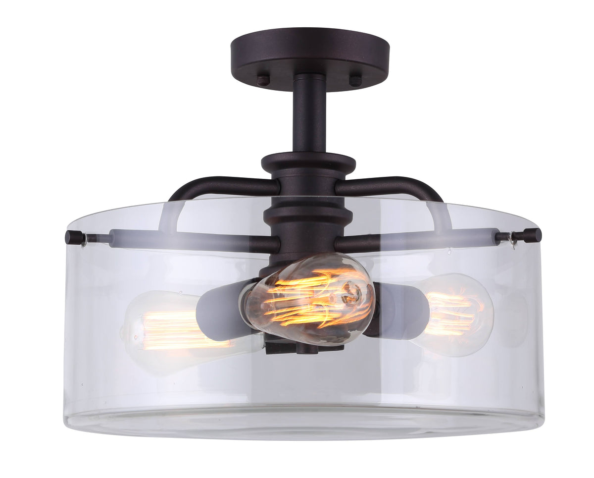 Oil Rubbed Bronze Semi-Flush N883