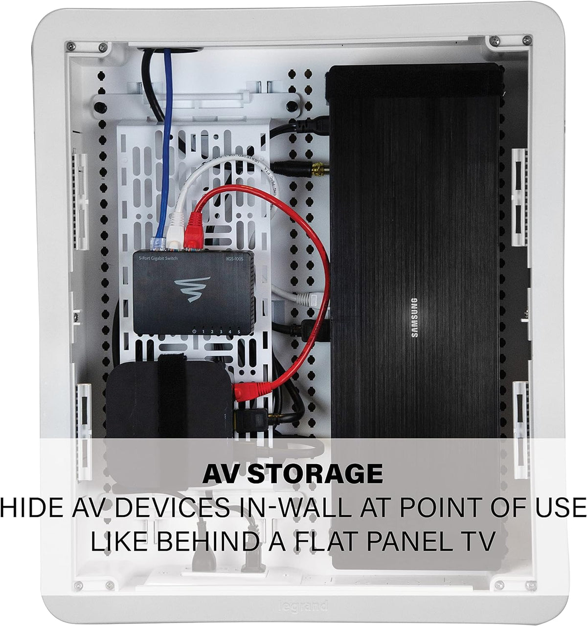 Structured Media Enclosure, 17 Inches, White I371