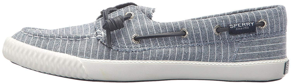 Blue/White Pinstripe Sneaker O102