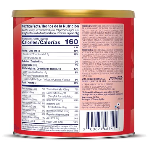 Toddler Nutritional Drink, Non-GMO Milk Powder, 24 Oz F878361