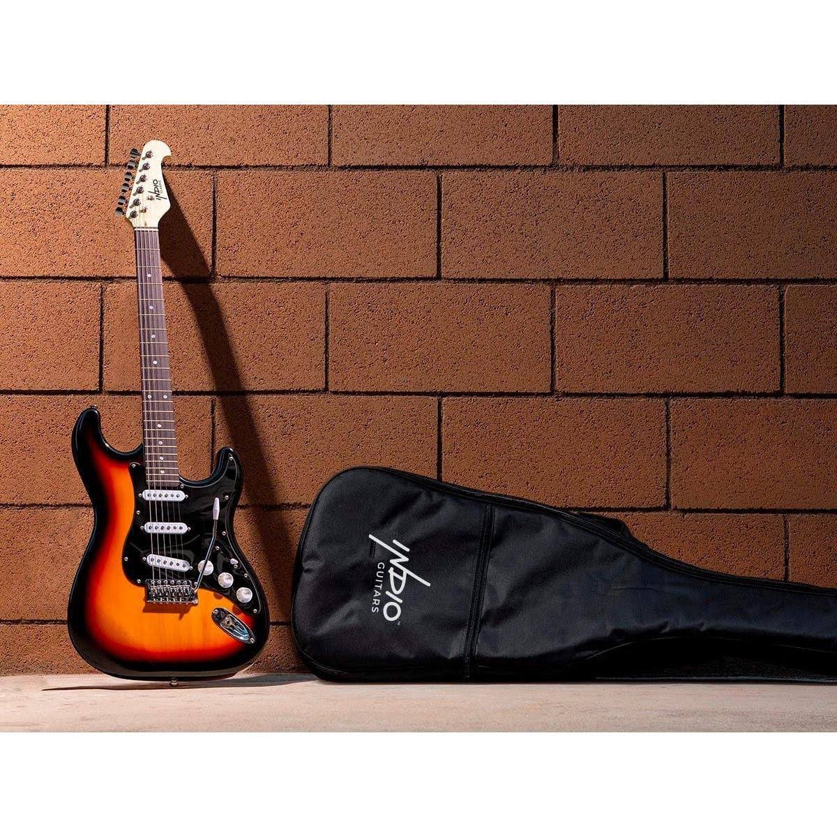 Sunburst Electric Guitar with Gig Bag D302331