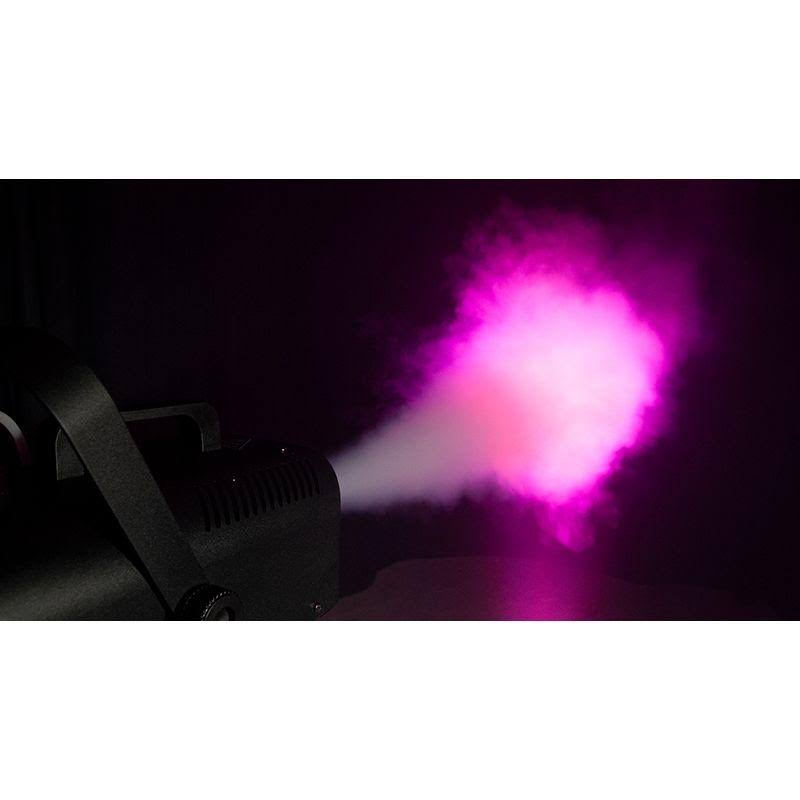 Black 1000 W Mobile Fog Machine with Wireless Remote Control O177