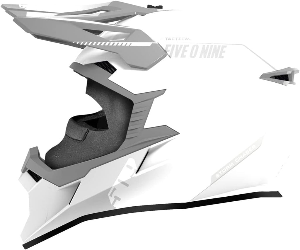 Gloss Stormchaser Small Snowmobile Helmet N632