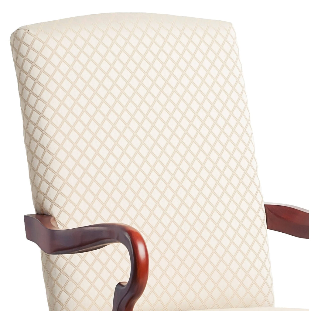 Gooseneck Accent Chair Beige V51339