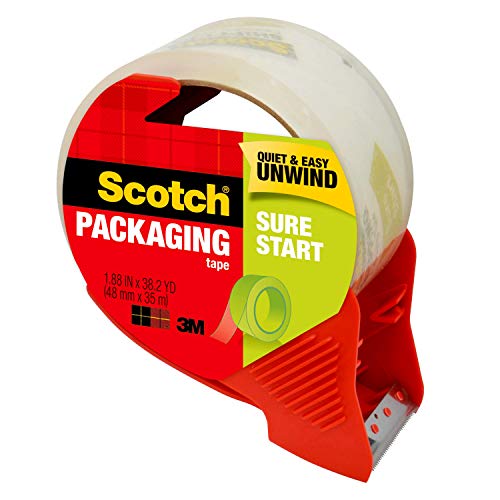 1.88"x 38.2 yd Clear Shipping Packaging Tape M178911