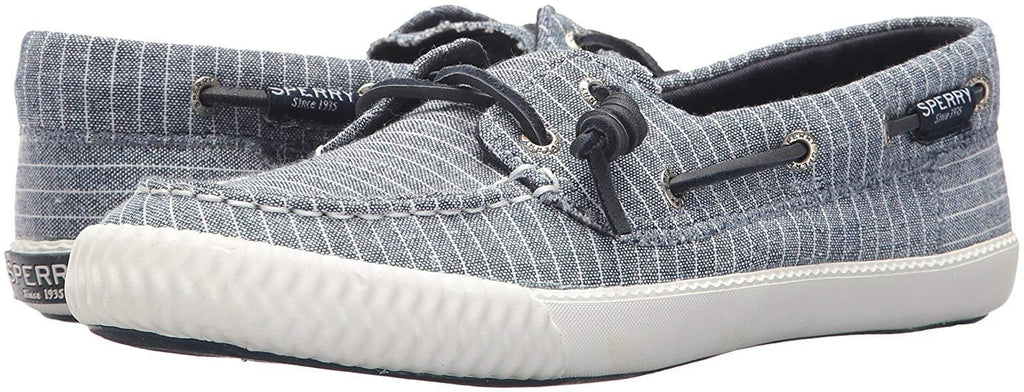 Blue/White Pinstripe Sneaker O102