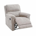 Brown PU Leather Recliner Chair Q71232