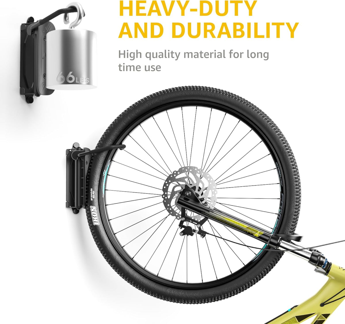 Swivel Bike Wall Mount Bike Rack C34739