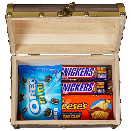 Wooden Jewelry Box with Latch, 8.5 x 5.5 x 5.5 inches J7376