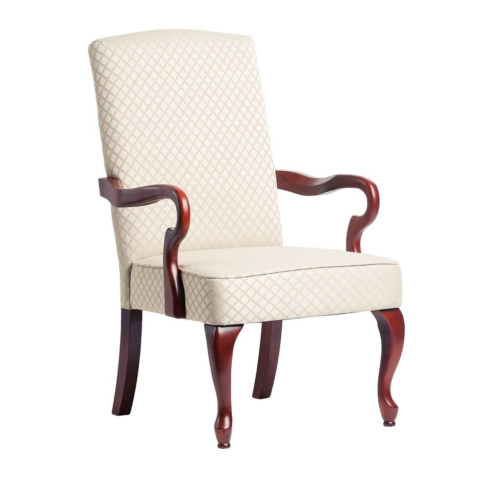 Gooseneck Accent Chair Beige V51339