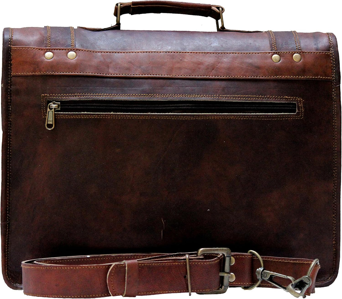Brown Leather Laptop Bag M415661