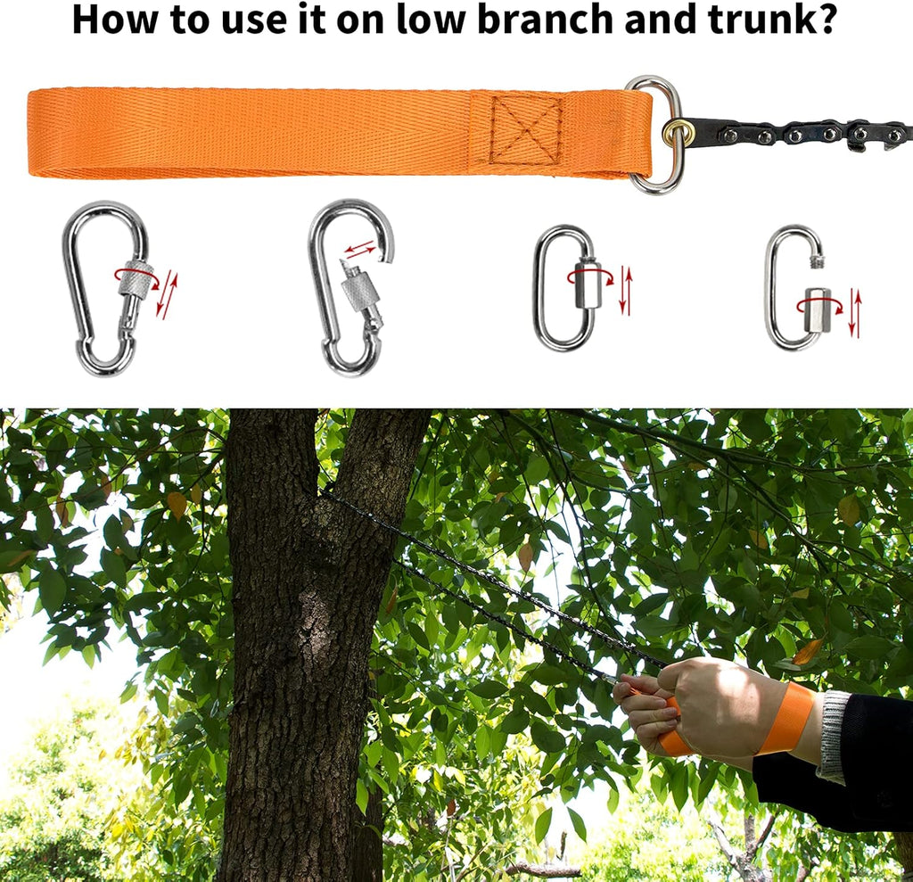 48 Inch High Limb Rope Saw with 44 Feet Rope Q6902