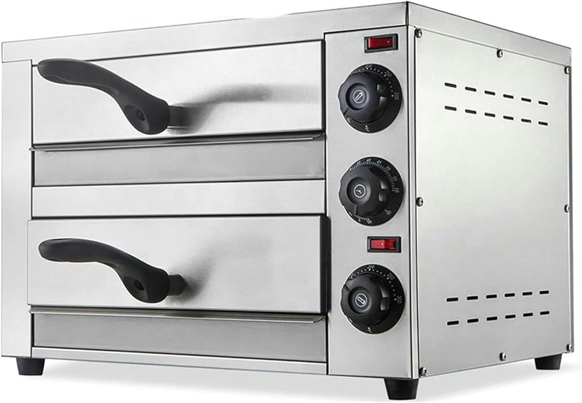 Stainless Steel 2-Layers Electric Pizza Oven M5292